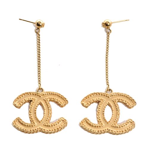 chanel earrings cc cheap|chanel cc earrings price list.